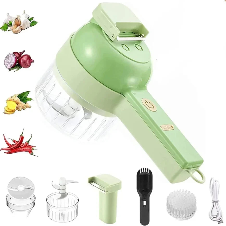 QuickPrep 4-in-1 Electric Chopper