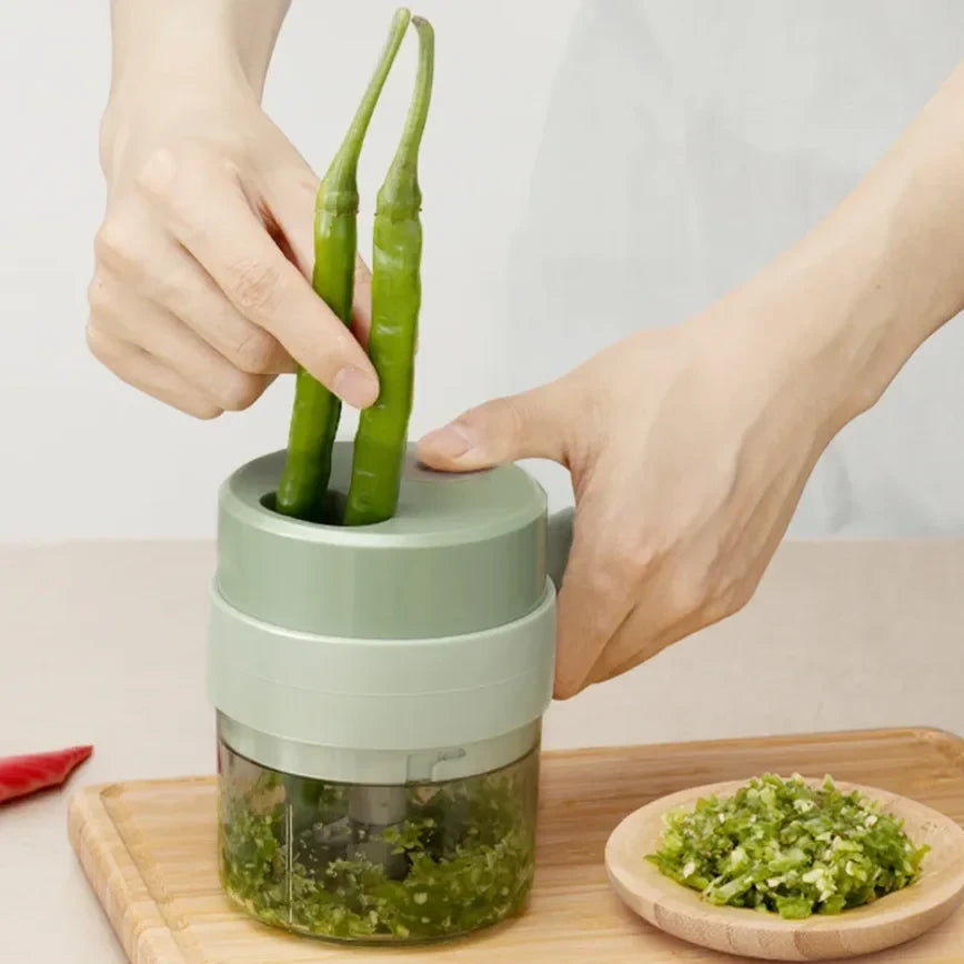 QuickPrep 4-in-1 Electric Chopper